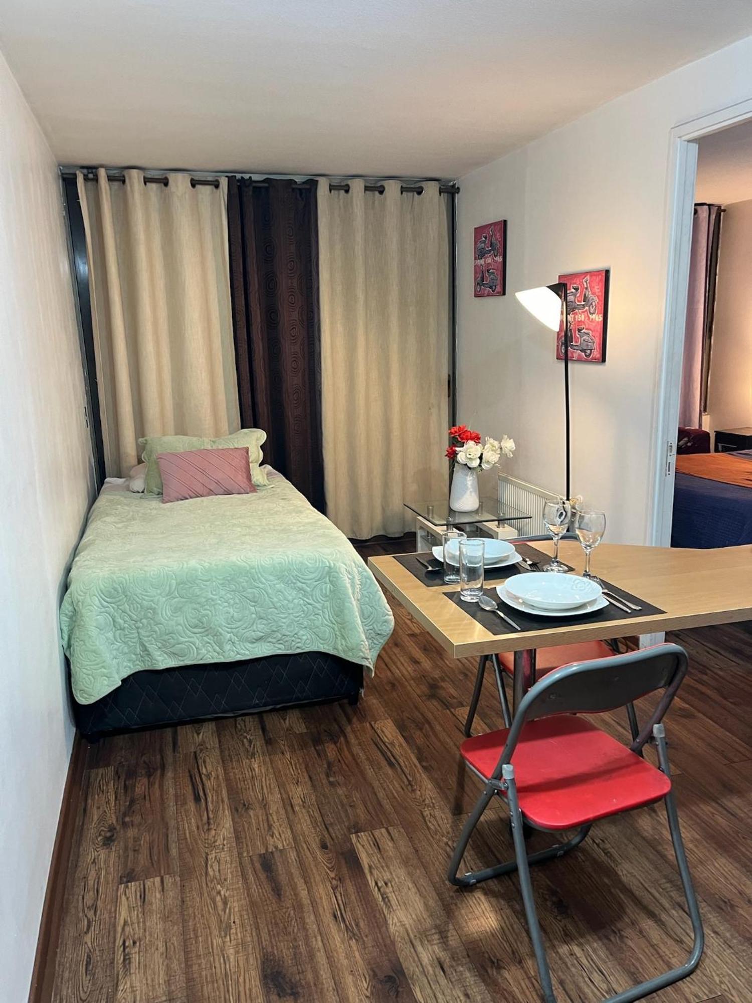 Amoblados Guscar Apartment Santiago Ngoại thất bức ảnh