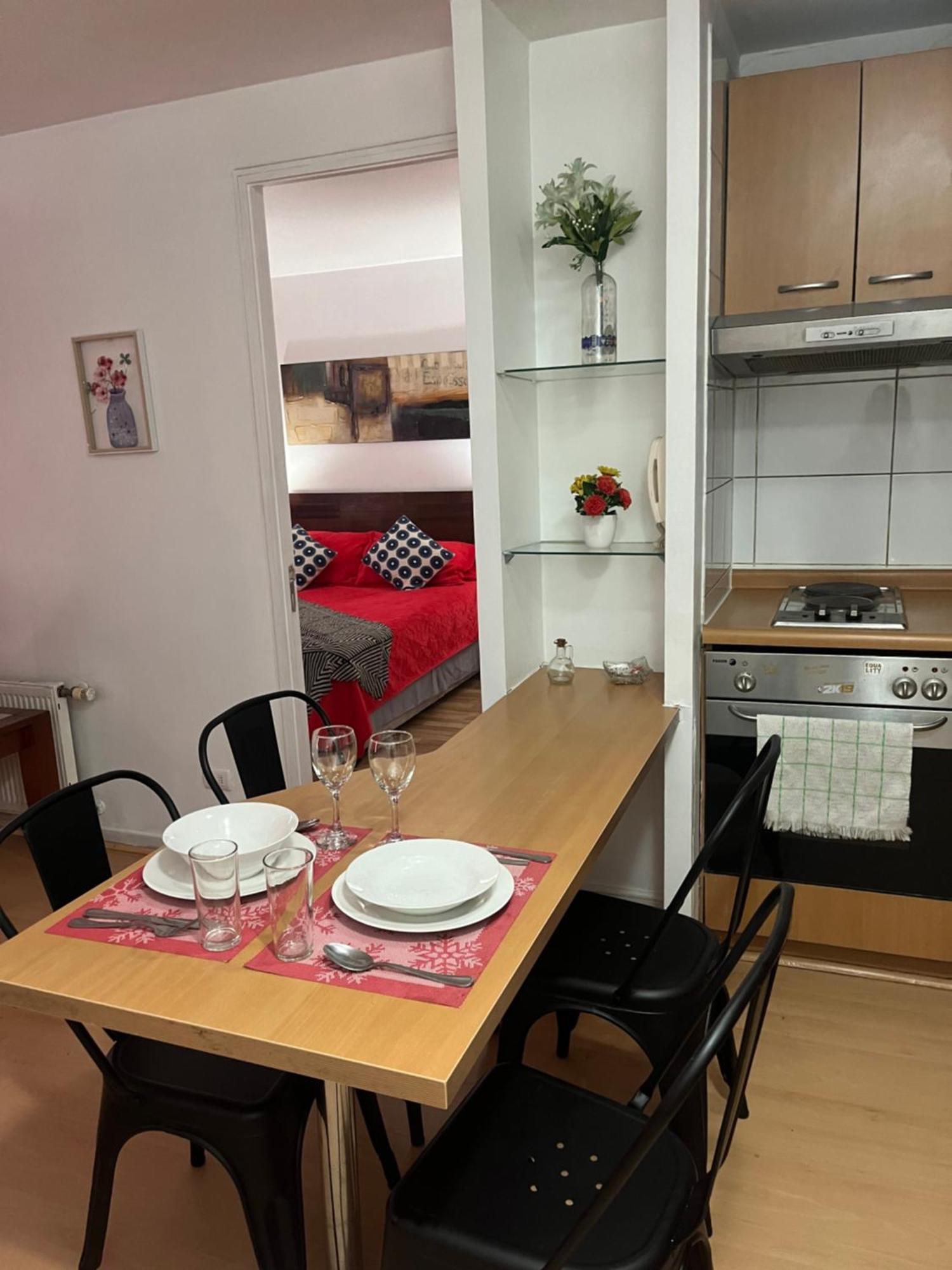 Amoblados Guscar Apartment Santiago Ngoại thất bức ảnh