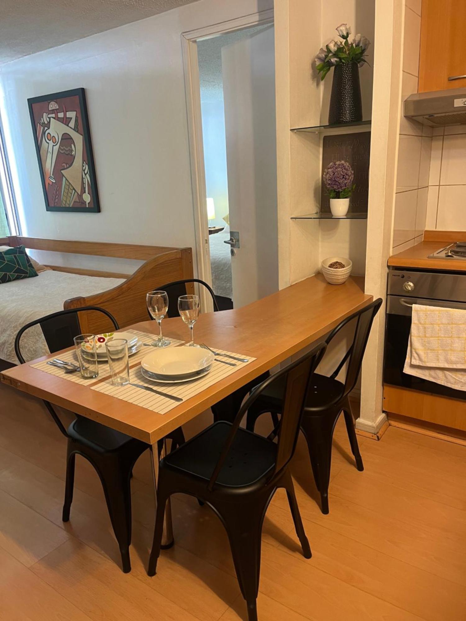 Amoblados Guscar Apartment Santiago Ngoại thất bức ảnh